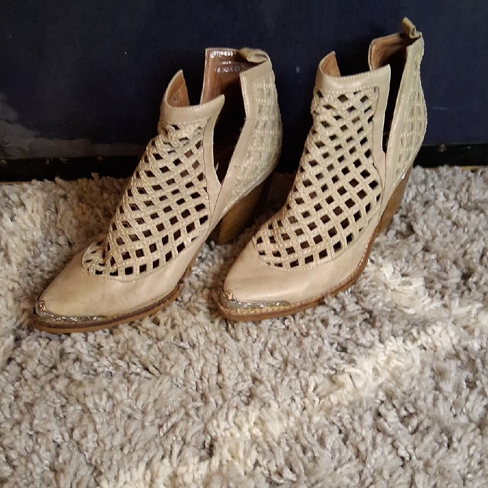 Jeffrey Campbell Cromwell Cowboy Western Boots 7